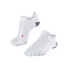 RU5 Race Invisible Chaussettes de running Femmes-blanc, gris