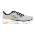 Chaussures de running Mizuno Mizuno Wave Rider 29 Chaussure De Running Sans Stabilisateurs Hommes-Gris Foncé