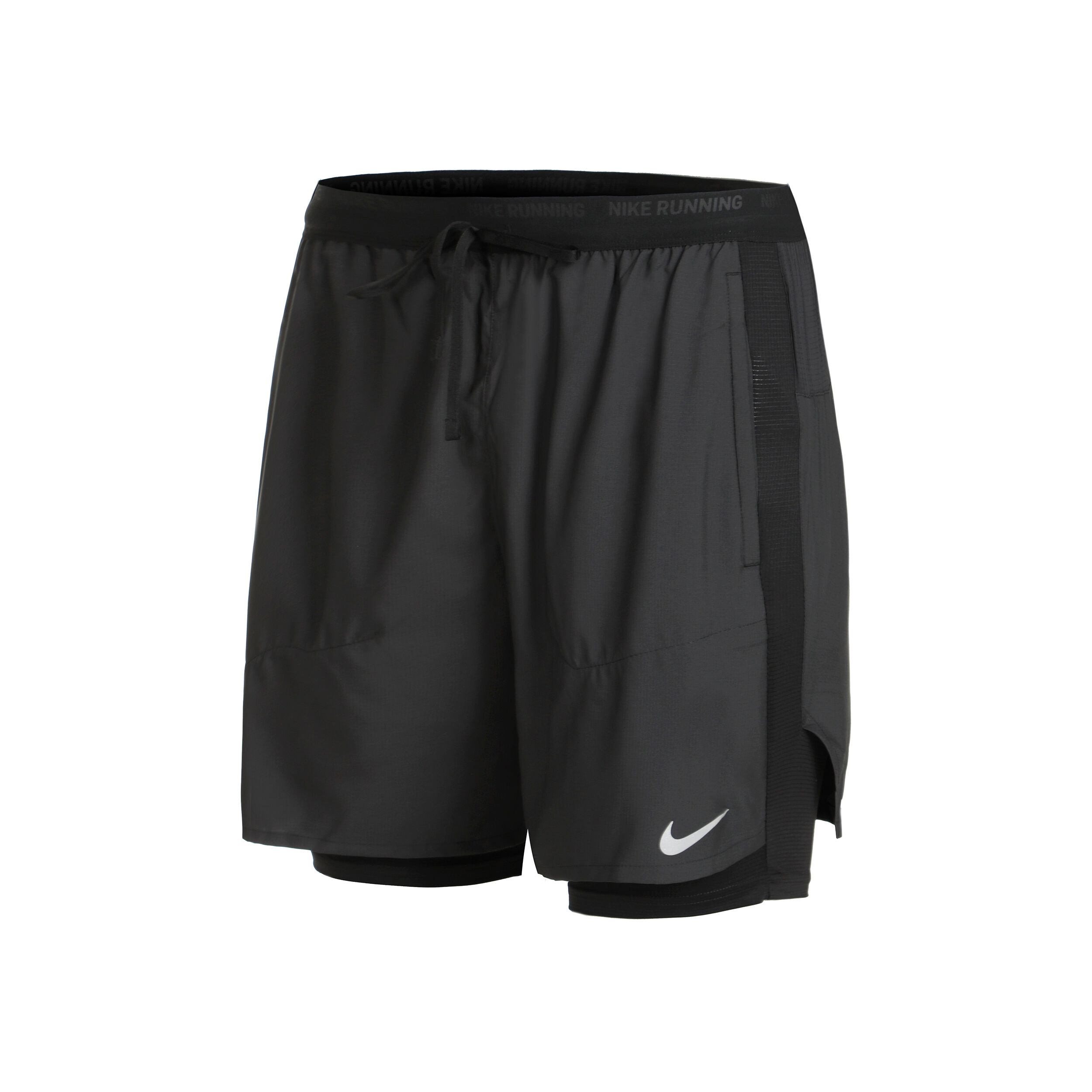 Fitted running shorts best sale