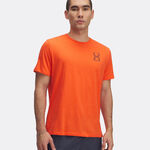 Vêtements Under Armour Under Armour Run 96 Maillot De Course Hommes-Orange