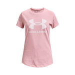 Vêtements Under Armour Under Armour Sportstyle Logo T-shirt Filles - rosé, blanc