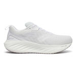 Chaussures de running Saucony Saucony Triumph 22 Chaussure De Running Sans Stabilisateurs Hommes-Blanc