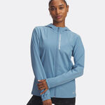 Vêtements Under Armour Under Armour OutRun The Storm Veste Running Femmes-Bleu