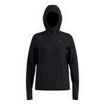 Vêtements Odlo Odlo Essential Thermal Midlayer Maillot De Course Femmes-Noir