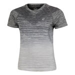 Vêtements ASICS ASICS Seamless Maillot De Course Femmes-Blanc,Gris