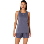 Vêtements ASICS ASICS Nagino Adjustable Camiseta De Running Mujeres - Azul