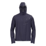 Vêtements Odlo Odlo Zeroweight Dual Dry PK Waterproof Veste Running Hommes-Bleu Foncé