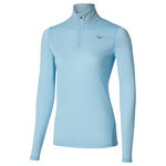 Vêtements Mizuno Mizuno Core Impulse Half Zip Maillot de course Femmes - bleu, 
