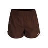 Nagino 4in Run Short de running Femmes-marron