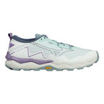 Chaussures de running Mizuno Mizuno Wave Daichi 9 GTX Chaussure Trail Femmes-Vert,Bleu Petrol