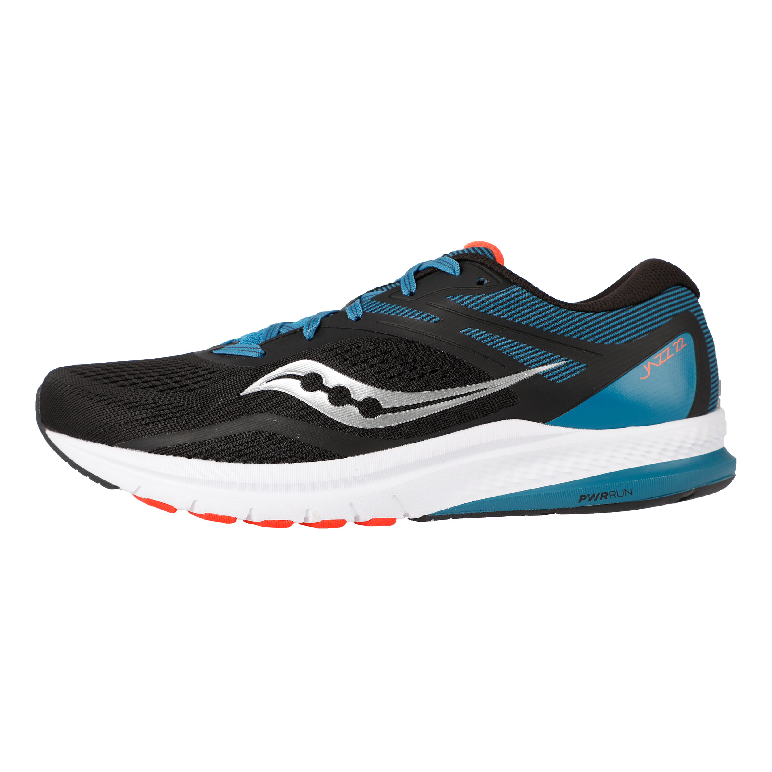 Acheter Saucony Jazz 22 Chaussure De Running Sans Stabilisateurs Hommes Noir Bleu Petrol taille 41 en ligne Running Point FR