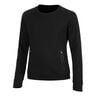 Crew Sweatshirt Sweat-shirt Femmes-Noir