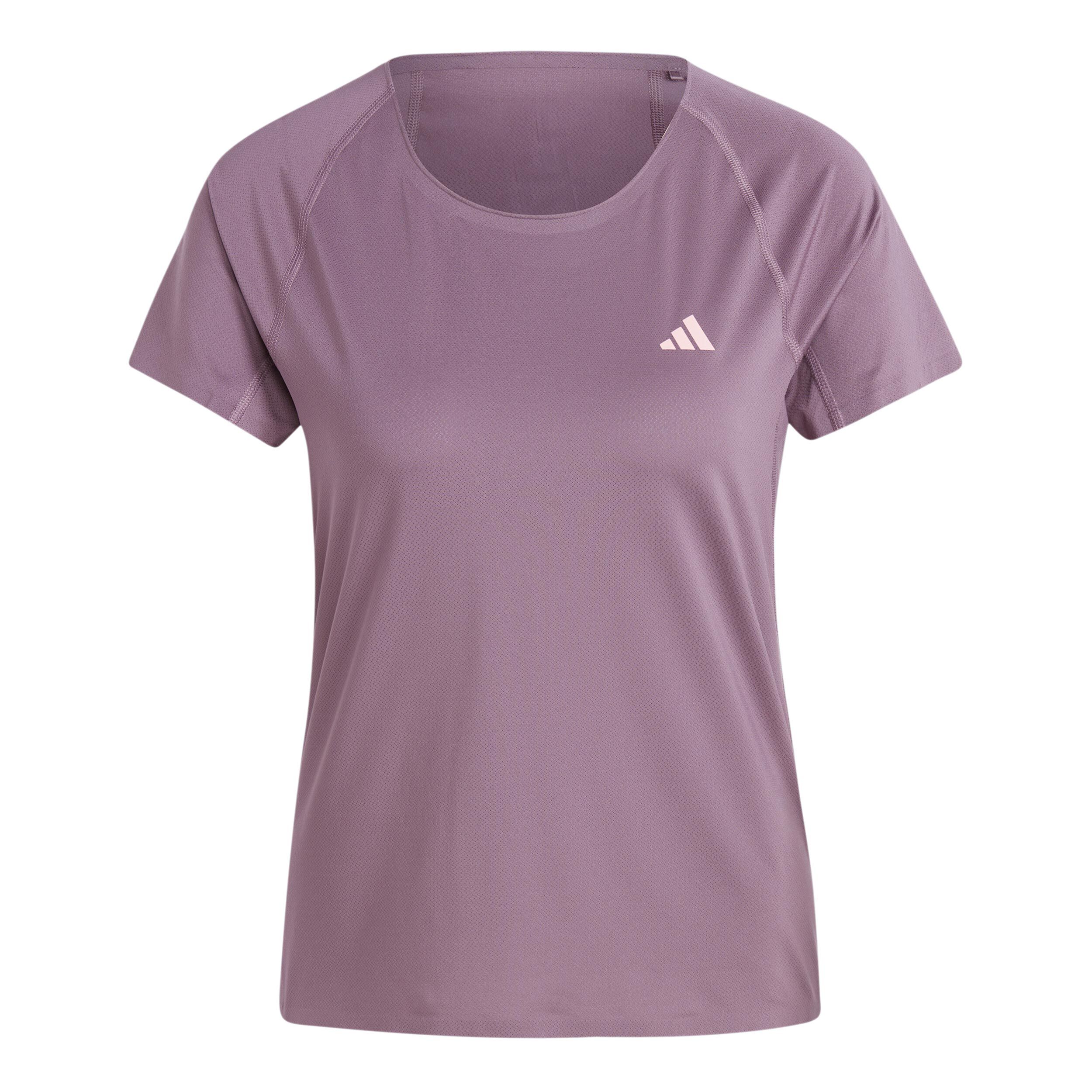 Acheter adidas Adizero Tee Maillot De Course Femmes Violet en ligne Running Point FR
