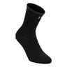 Velociti Lite Crew  Chaussettes de running Unisex-noir, noir