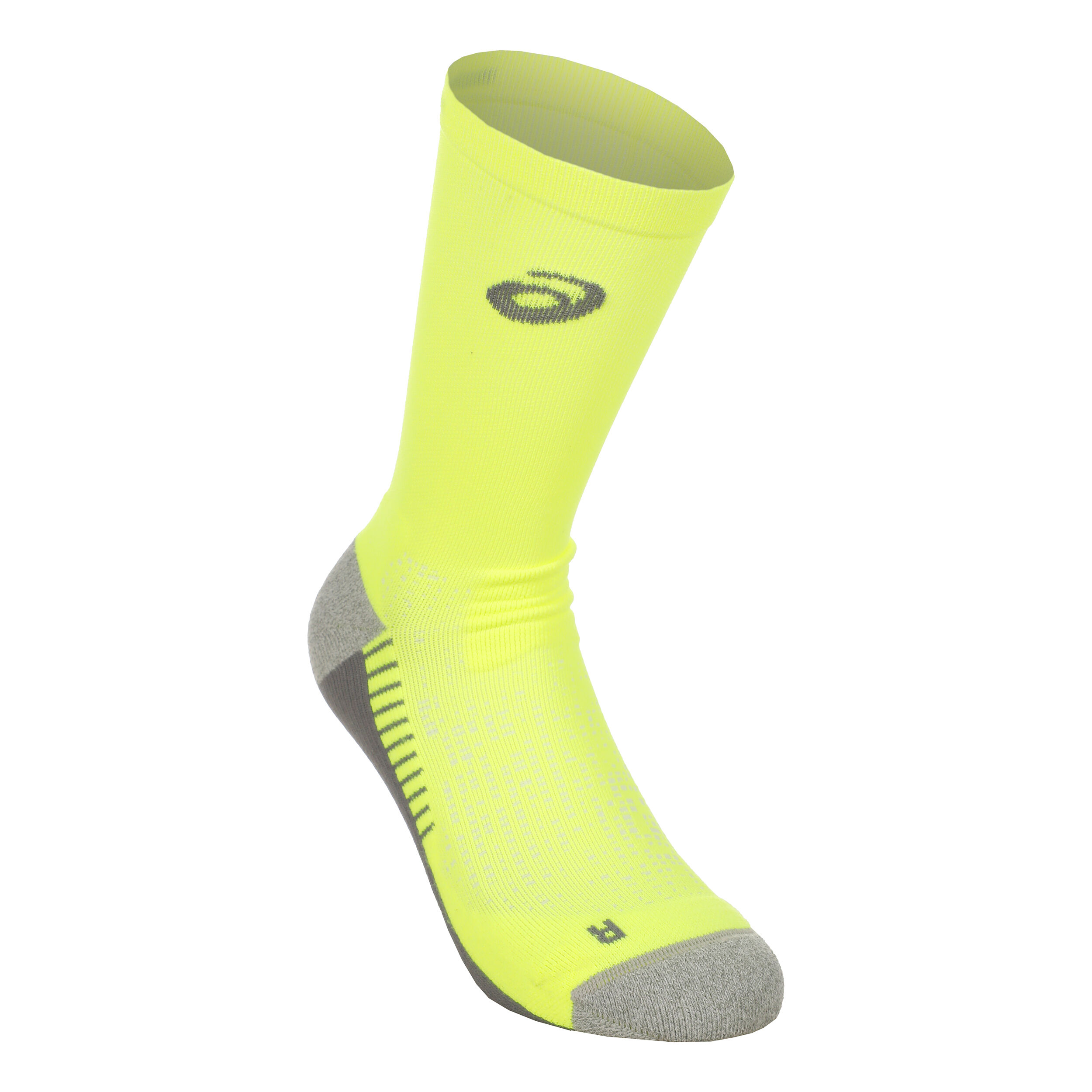 Acheter ASICS Performance Crew Chaussettes De Running Jaunes Fluo en ligne Running Point FR