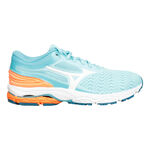 Chaussures de running Mizuno Mizuno Wave Prodigy 4 Chaussure De Running Sans Stabilisateurs Femmes-Bleu Clair,Blanc