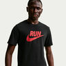 Run Swoosh Maillot de course Hommes - noir, rouge