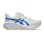 Chaussures de running ASICS ASICS Novablast 5 ATC Chaussure De Running Sans Stabilisateurs Hommes-Blanc,Bleu