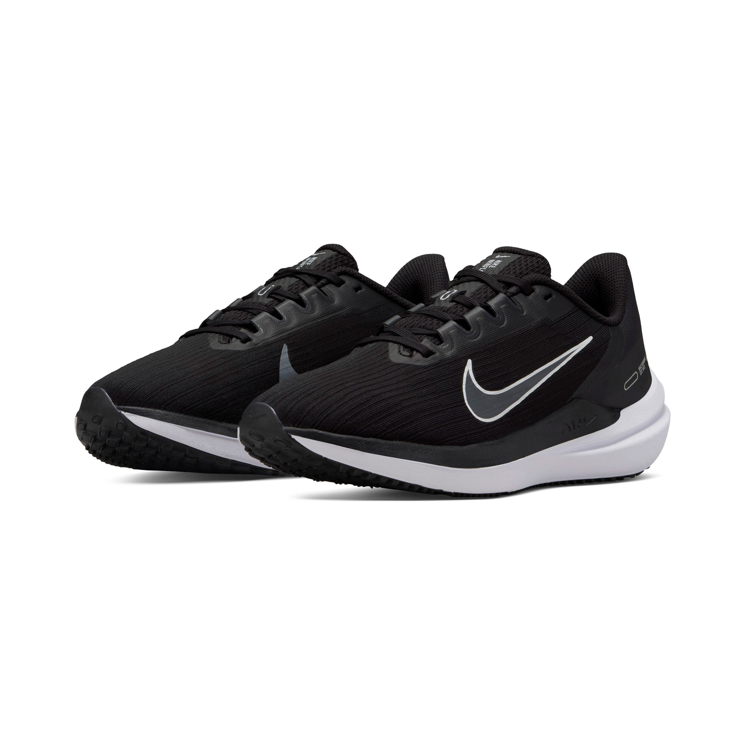 Acheter Nike Air Winflo 9 Chaussure De Running Sans Stabilisateurs Femmes Noir Gris en ligne Running Point FR