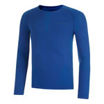 V&ecirc;tements de running Falke Falke Warm Maillot De Corps Hommes-Bleu