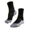 RU4 Chaussettes De Running Femmes-Noir,Gris