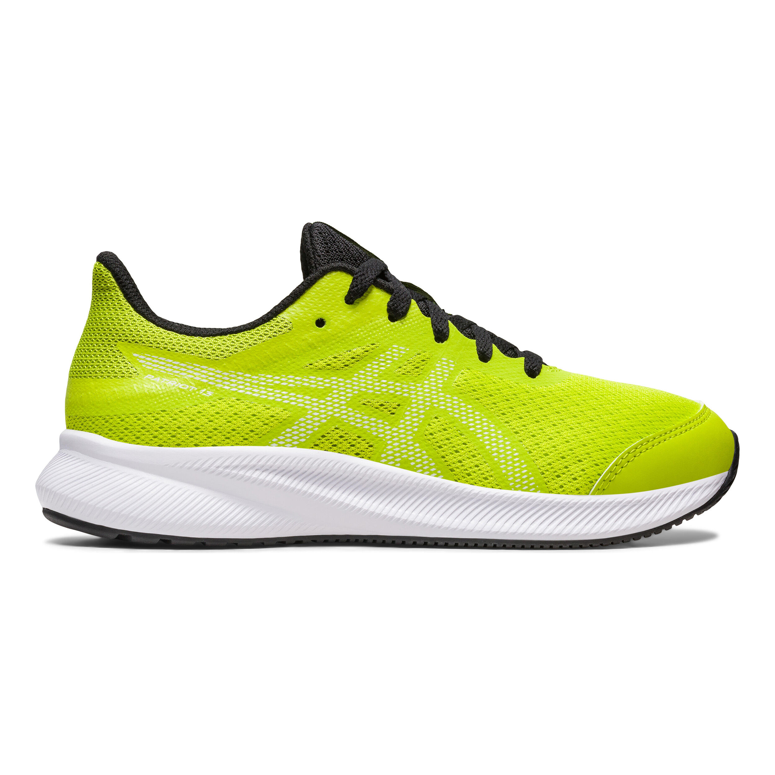Acheter ASICS Patriot 13 GS Chaussure De Running Sans Stabilisateurs Enfants Jaune Lemon Blanc en ligne Running Point FR