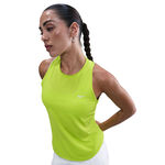 Vêtements Nike Nike Swift Tank Maillot de course Femmes-jaunes fluo, argent