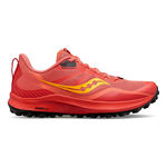 Chaussures de running Saucony Saucony Peregrine 12 Chaussure Trail Femmes-Rouge,Jaune