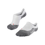 Vêtements Falke Falke RU4 Endurance Invisible Chaussettes De Running Femmes-Blanc,Gris