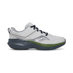 Chaussures de running Saucony Saucony Kinvara 14 LTT Chaussure De Running Sans Stabilisateurs Enfants-Gris Clair,Bleu Foncé