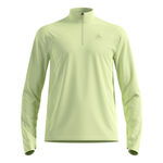 Vêtements Odlo Odlo Essential Thermal Midlayer 1/2 Zip Maillot de course Hommes-jaune lemon