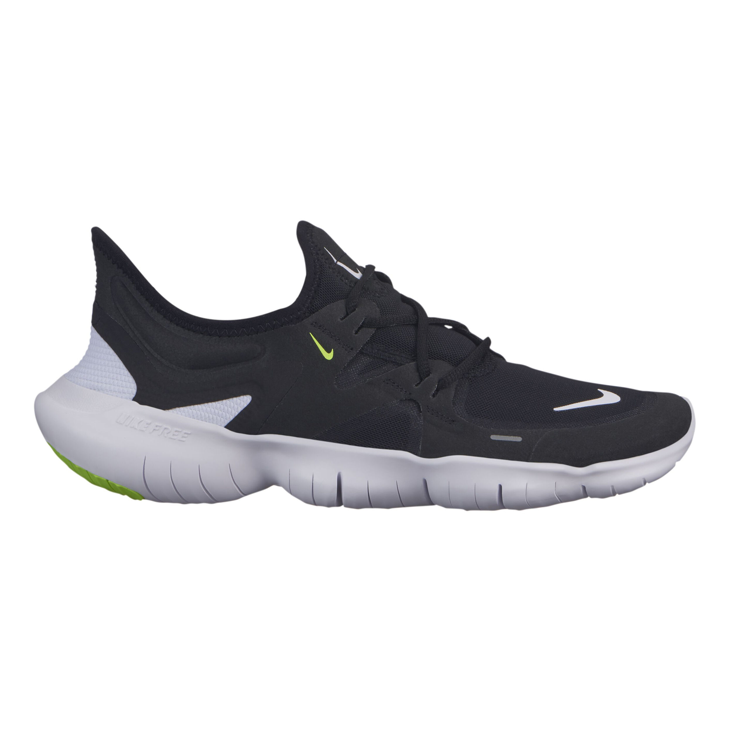Acheter Nike Free Run 5.0 Chaussure Natural running Ultra leger Femmes Noir Blanc taille 37 5 en ligne Running Point FR