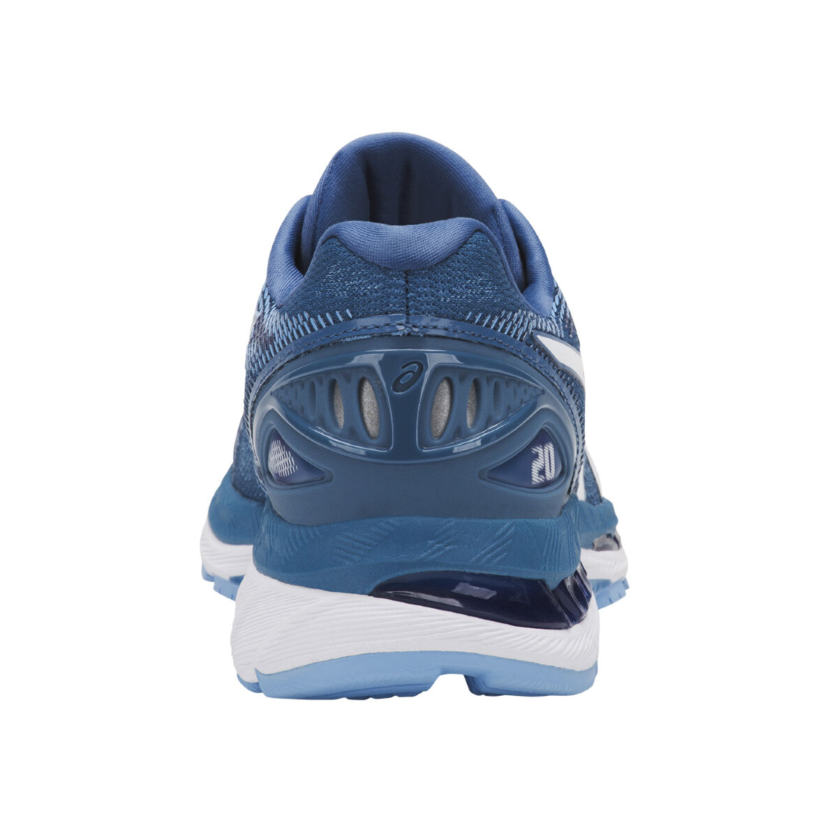 Acheter ASICS Gel Nimbus 20 Chaussure De Running Sans Stabilisateurs Femmes Bleu Clair Blanc en ligne Running Point FR