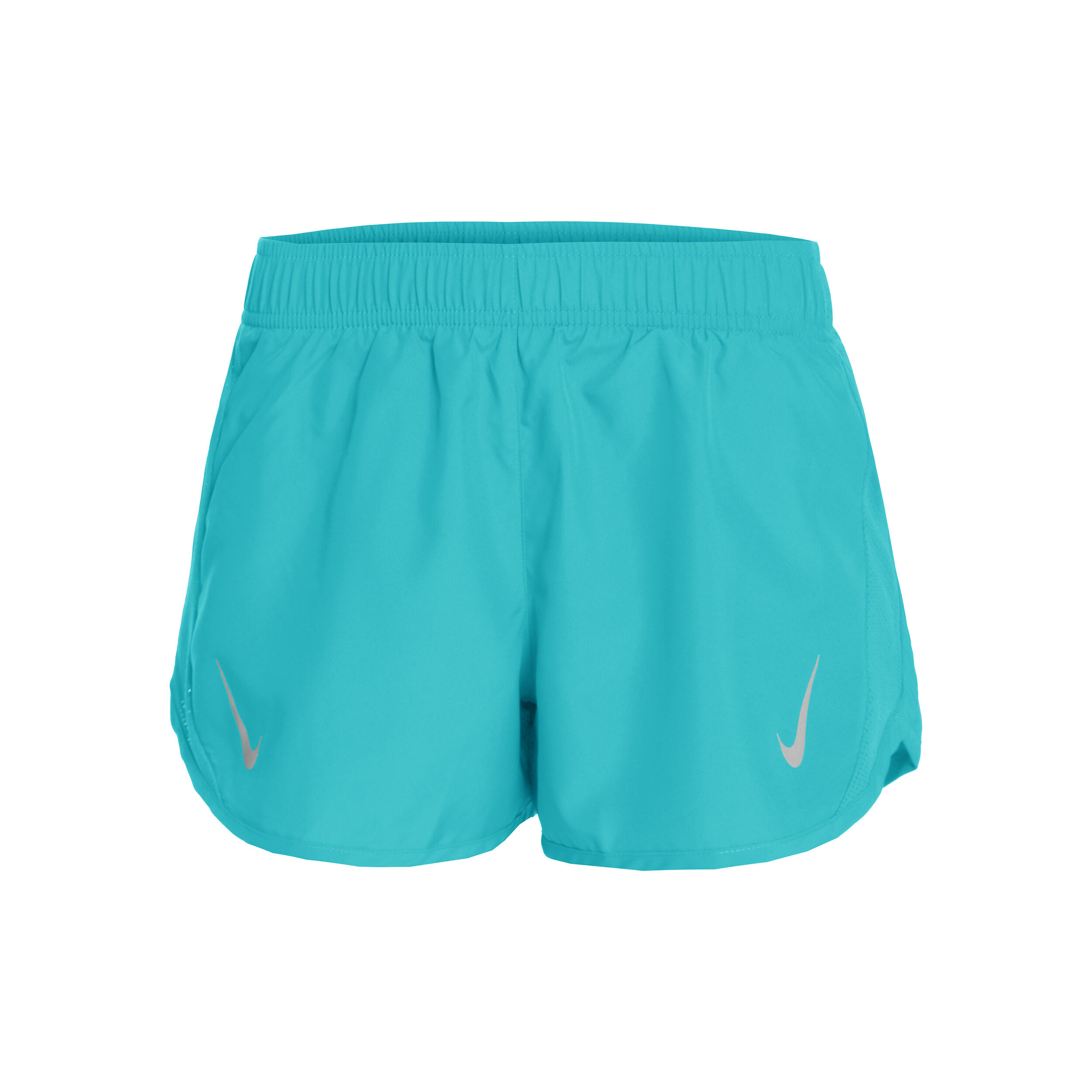 Dri Fit Fast Tempo Brief Lined Running Shorts Femmes Turquoise