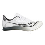 Chaussures de running Saucony Saucony Terminal VT Spikes-Blanc,Gris