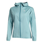 Vêtements Odlo Odlo X-Alp Waterproof Veste running Femmes-bleu gris