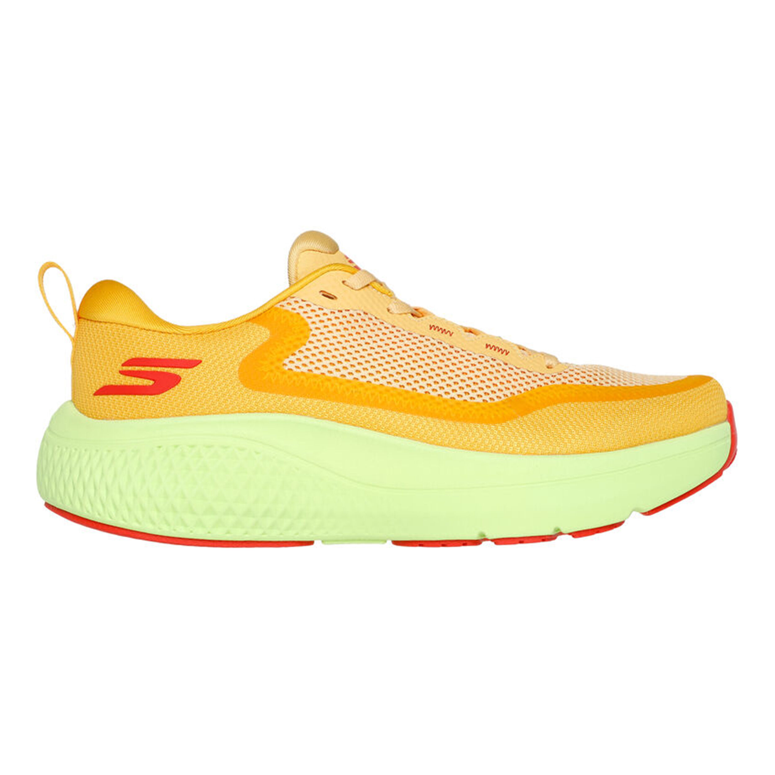Acheter Skechers Go Run Supersonic Max Chaussure De Running Sans Stabilisateurs Hommes Orange en ligne Running Point FR