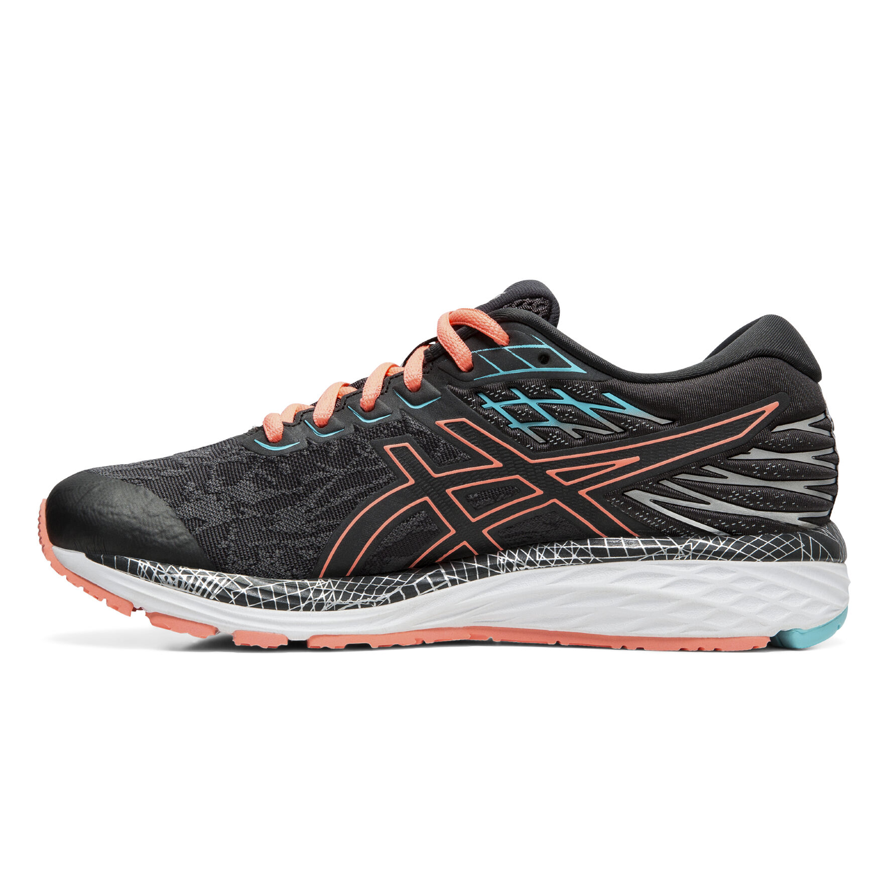Gel Cumulus 21 Lite Show Chaussure De Running Sans Stabilisateurs Femmes Gris Corail