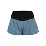Multi Pocket Short De Running Femmes-Bleu Petrol