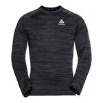Vêtements Odlo Odlo Easy Warm Mid Layer Haut Manches Longues Hommes-Noir
