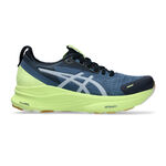 Chaussures de running ASICS ASICS Gel-Kayano 32 Lite-Show Chaussure de running avec stabilisateurs Femmes - bleu gris, jaune