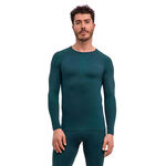 Vêtements de running Falke Falke Warm Maillot de corps Hommes-vert