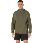 Vêtements ASICS ASICS Fujitrail Elite Waterproof Veste running Hommes-vert