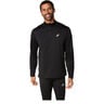 Core Winter 1/2 Zip Maillot De Course Hommes-Noir