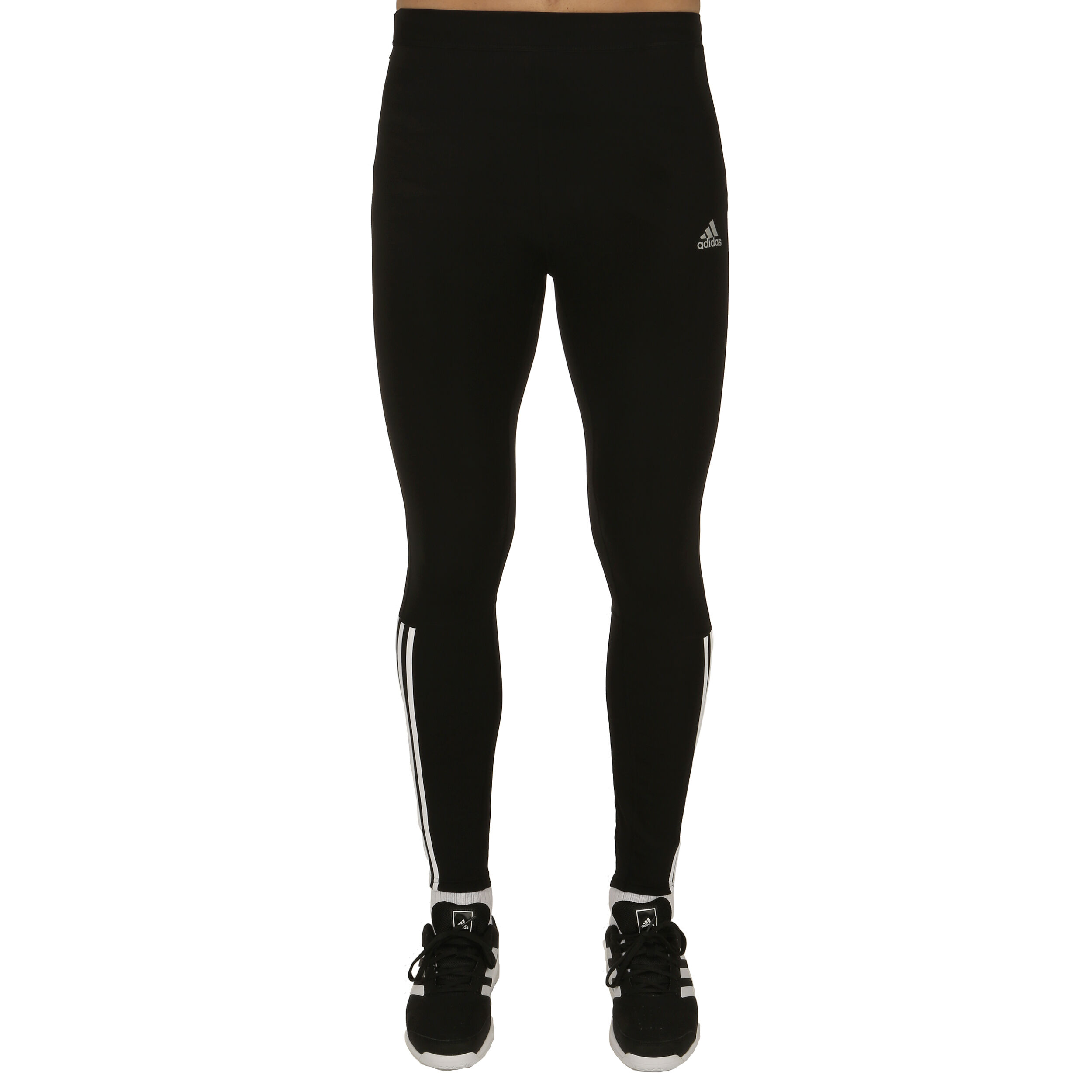 Acheter adidas Response Collant Tight Hommes Noir Blanc en ligne Running Point FR
