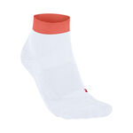 Vêtements Falke Falke RU4 Endurance Short Chaussettes De Running Femmes-Blanc,Corail