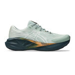 Chaussures de running ASICS ASICS Novablast 5 TR Chaussure De Running Sans Stabilisateurs Hommes-Mint, Vert Foncé