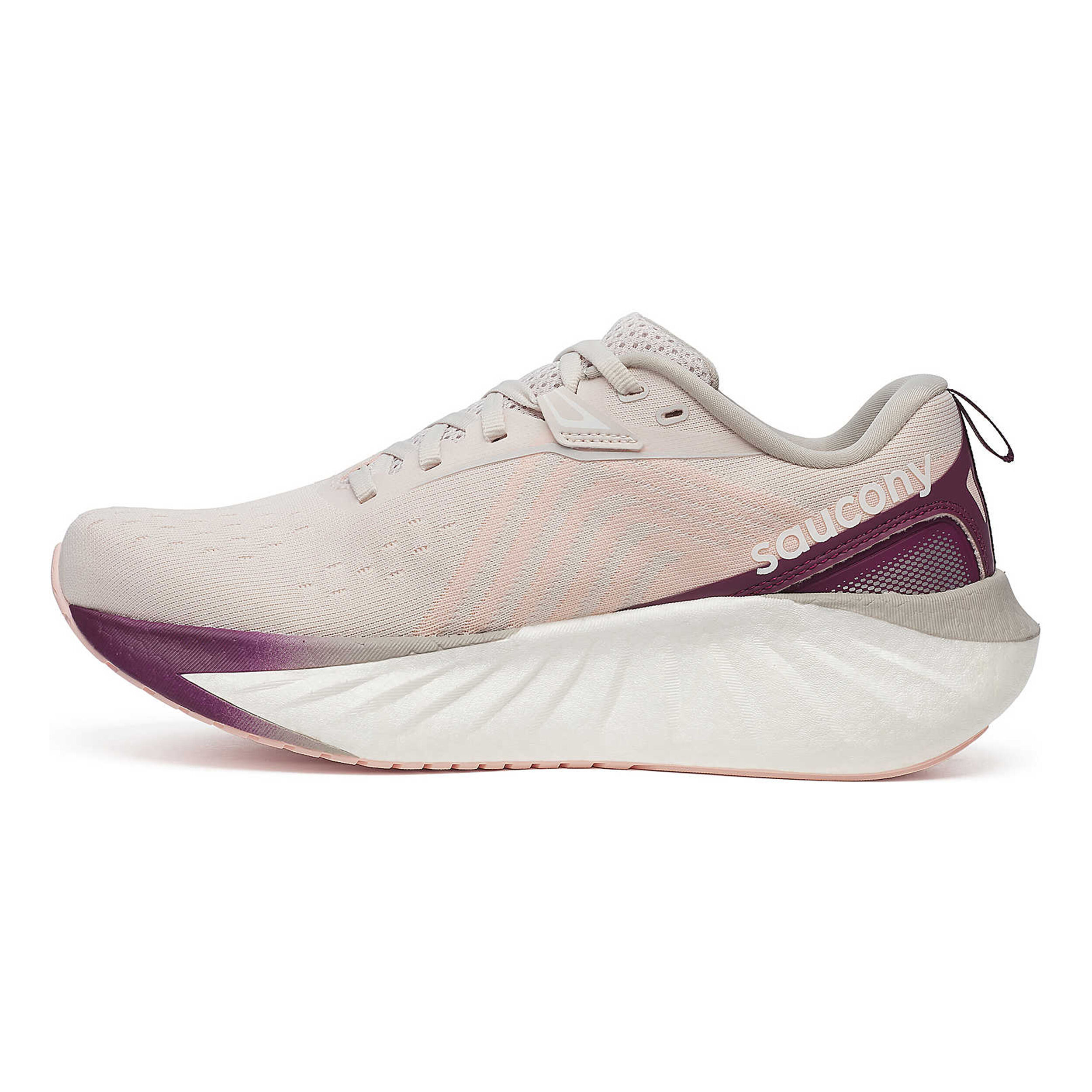 Acheter Saucony Triumph 22 Chaussure De Running Sans Stabilisateurs Femmes Blanc Violet en ligne Running Point FR