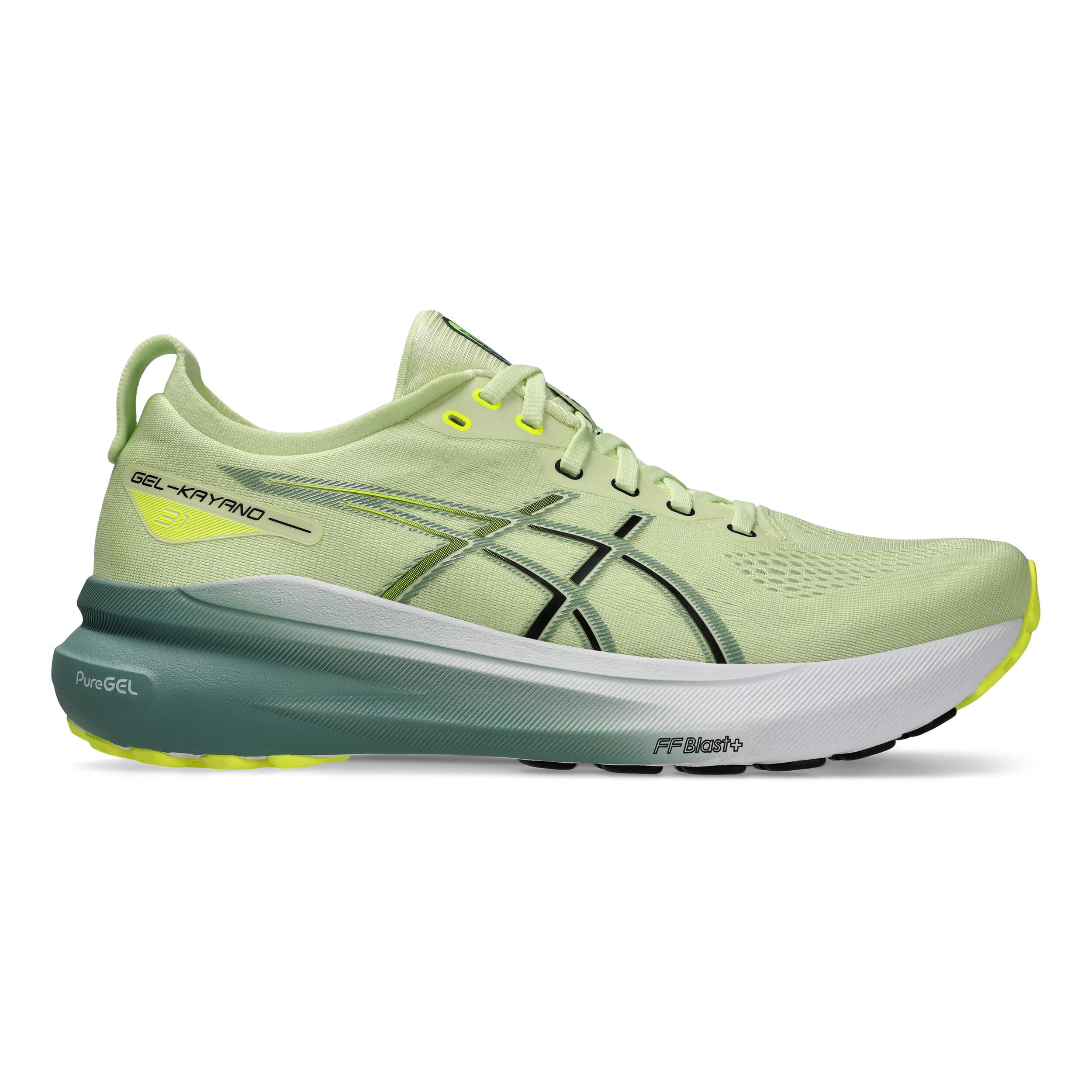 Acheter ASICS Gel Kayano 31 Chaussure De Running Avec Stabilisateurs Hommes Vert Blanc en ligne Running Point FR