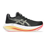 Chaussures de running ASICS ASICS Gel-Nimbus 27 Chaussure De Running Sans Stabilisateurs Hommes-Noir,Jaune